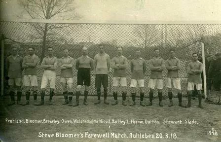great international match steve bloomer nonleague football history